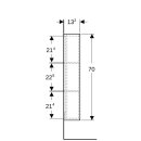 Geberit 502320JK1 Regal rechteckig