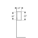 Geberit 502322JR1 Wandbox rechteckig