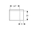 Geberit 502325013 iCon Seitenelement wandh&auml;ngend