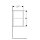 Geberit 502325JR1 iCon Seitenelement wandh&auml;ngend