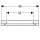 Geberit 502326JK1 Wandablage, 45x5,5x13cm