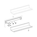 Geberit 502327JK1 Wandablage 67,5x5,5x13cm