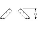 Geberit 502330001 Set F&uuml;&szlig;e, H:21,7cm