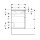 Geberit 502333013 iCon Set MWT m. US, 2 Schubl.