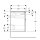 Geberit 502335JR1 iCon Set MWT m. US, 2 Schubl.