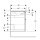 Geberit 502336JH1 iCon Set MWT m. US, 2 Schubl.