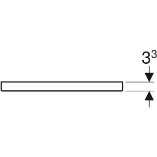 Geberit 502357JK1 Griff, B:45cm