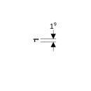 Geberit 502359JK1 Griff, B:60cm