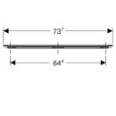 Geberit 502360JL1 Griff, B:75cm