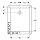 Geberit 550909001 Olona Duschwanne 100 x 80 cm