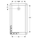 Geberit 550923001 Olona Duschwanne 160 x 80 cm