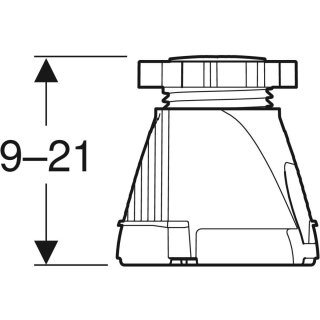 Geberit 554953002 Set Füße hoch (12 St.)