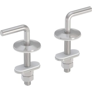 Geberit 598051000 Set Scharniere für WC-Sitz