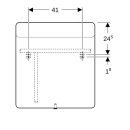 Geberit 819260000 Option Lichtspiegel