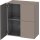 Duravit LC117704343 Halbhochschrank L-Cube 363x700x800mm
