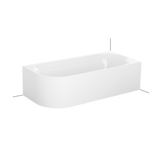 Bette 3437-002CELVS Badewannen Eck Sonderform Lux Oval V